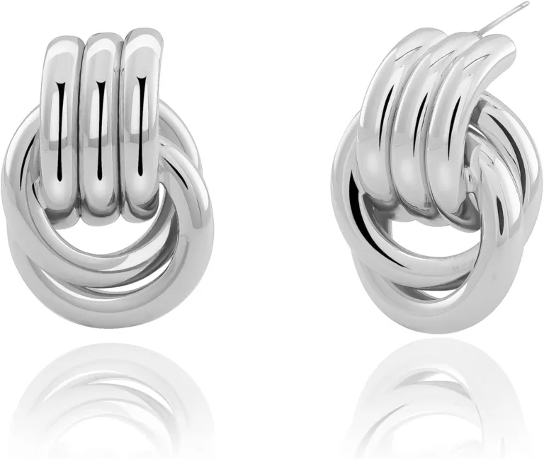 chunky knot earrings for women_best_review_1752361496