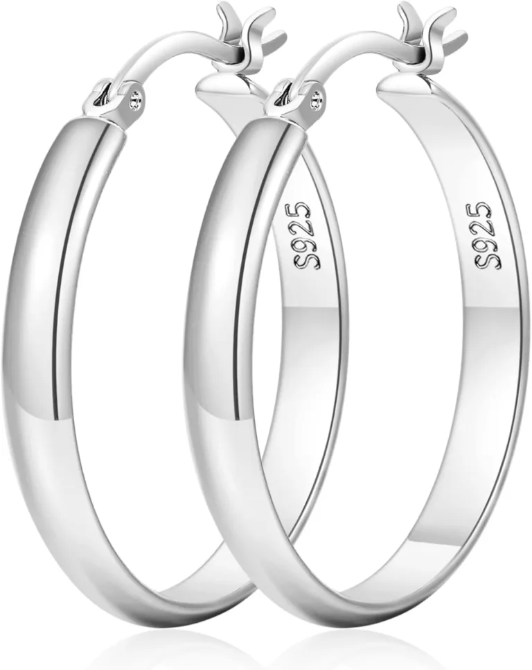 lightweight silver hoop earrings for sensitive ears_best_review_1753745998