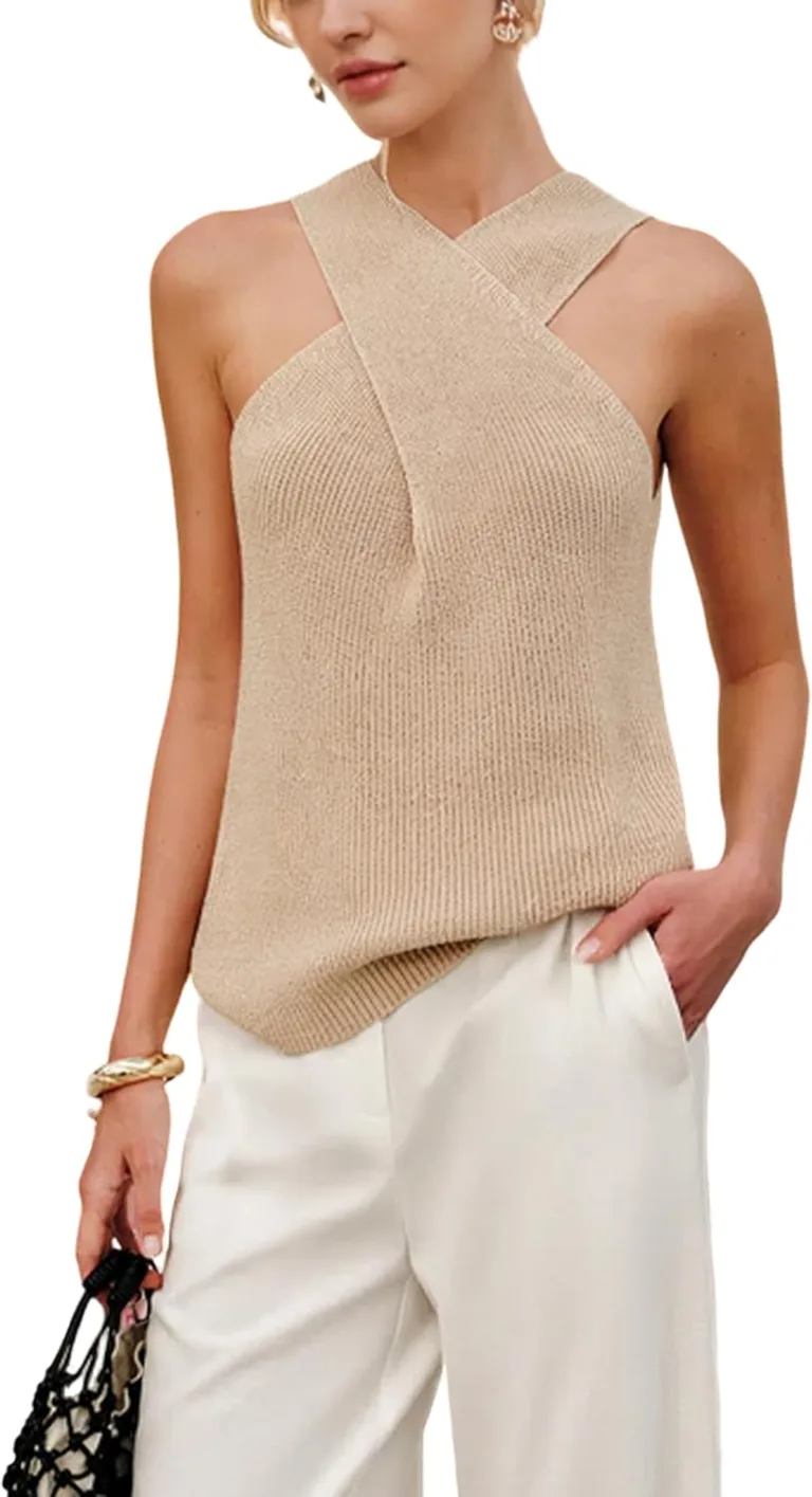 women's halter knit tank top_best_review_1752638428